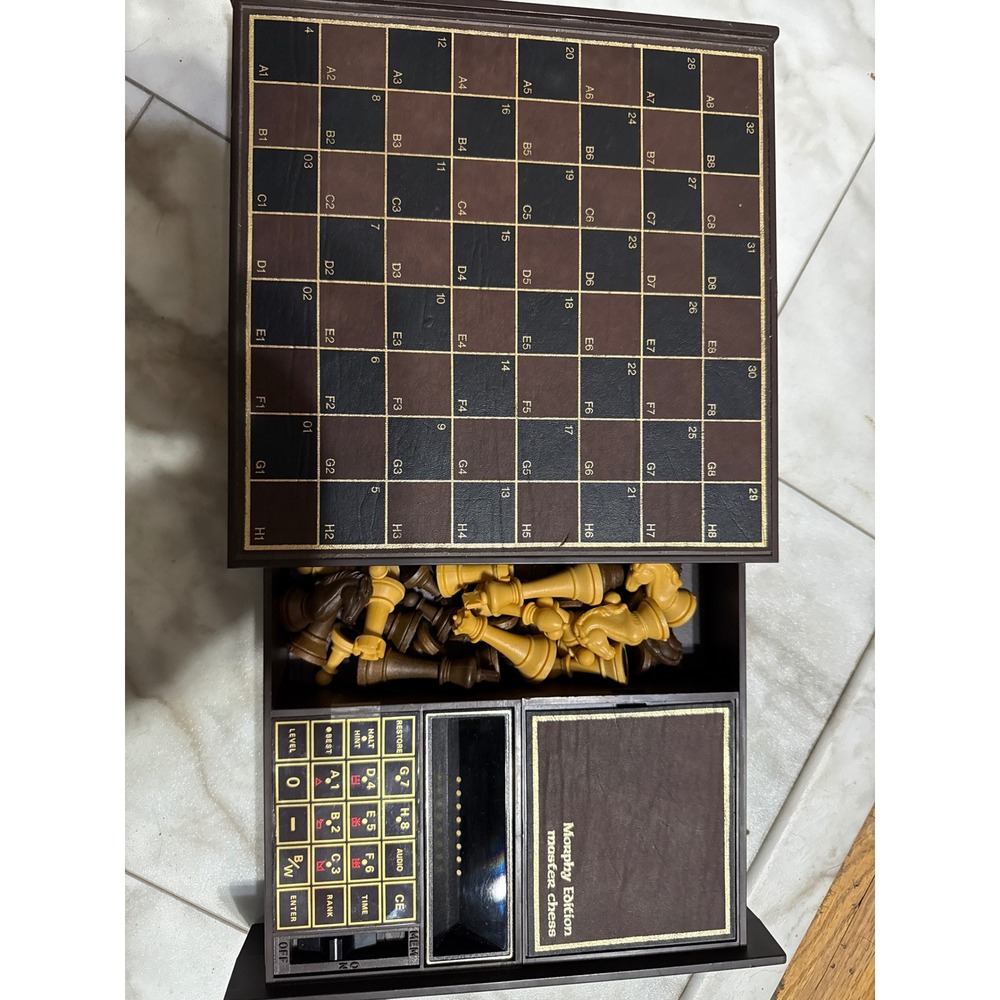 Vintage Applied Concepts Morphy Edition Master Chess Great Game Machine